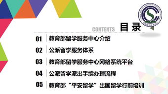 公派留学人员派出手续办理流程及留学服务手续代办服务